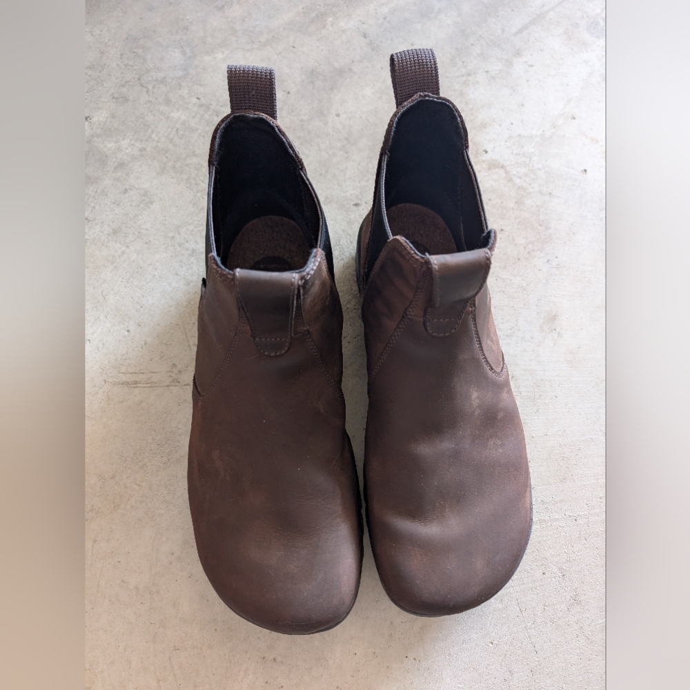 Lems Men's Brown Leather Boots